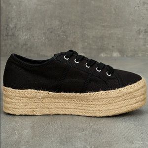 🖤 BRAND NEW Steve Madden Hampton Platform Espadrille Sneakers
